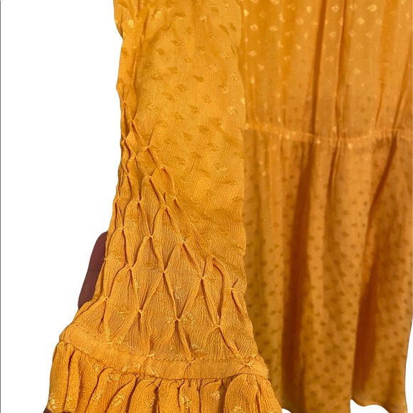 Tularosa Gianna Dress in Mustard - Picture 6 of 8